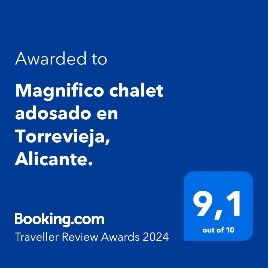 Magnifico Chalet Adosado En Torrevieja, Alicante. Bagian luar foto